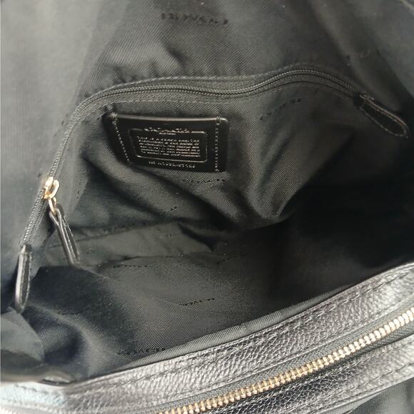 Coach Edie Shoulder Bag In Black Style No. 57122 $474 Retail - Picture 10 of 11